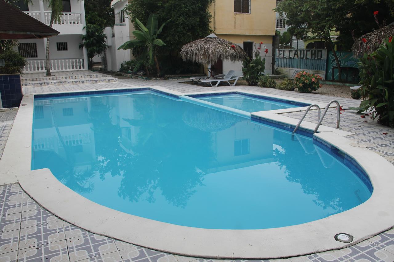 El Caucho Hotel โบกา ชิกา ภายนอก รูปภาพ